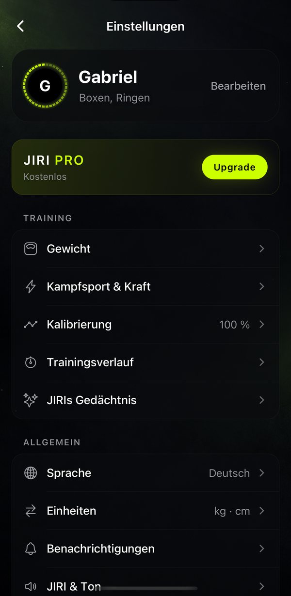 Du hast die Kontrolle